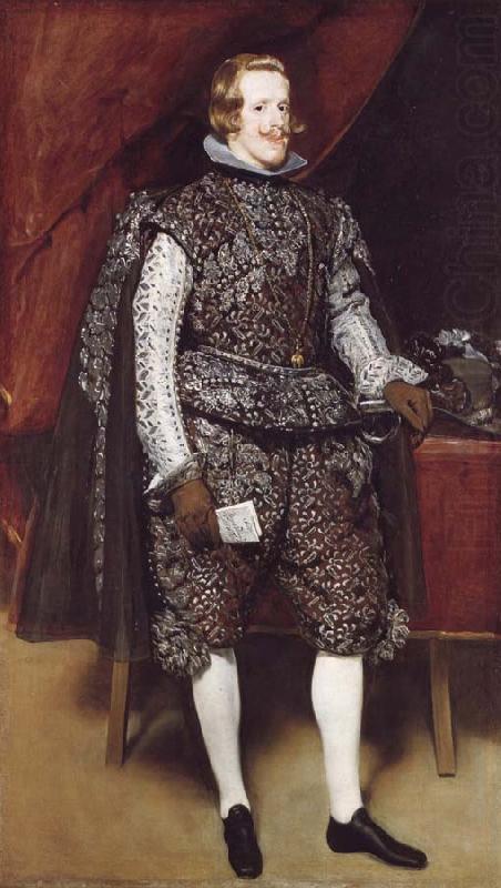 Diego Velazquez Philip IV of Spain in Brown and Silver china oil painting image